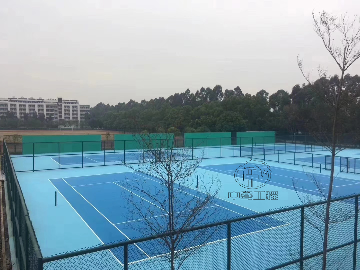 網(wǎng)球場工程建設(shè)