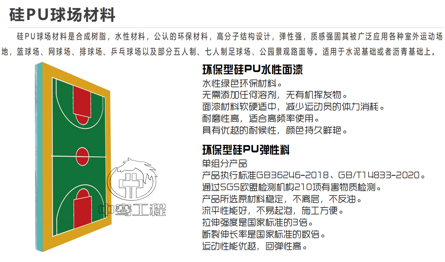 室內(nèi)硅PU籃球場(chǎng)