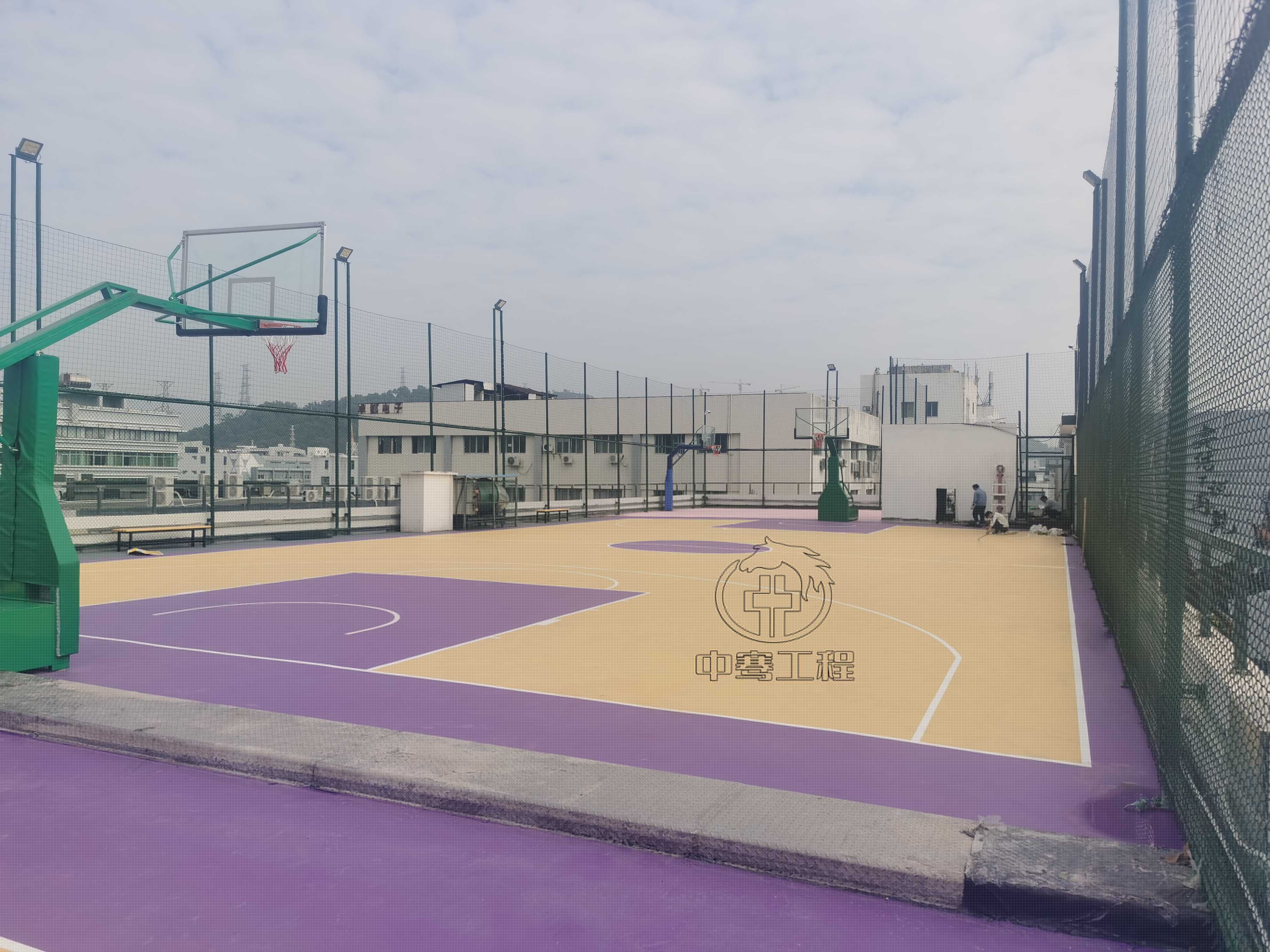 硅PU籃球場建設(shè)