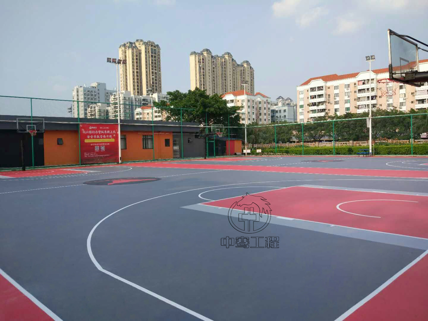 硅PU籃球場(chǎng)